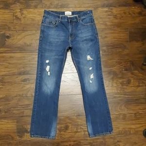 Aeropostale Boot Cut Blue Jeans